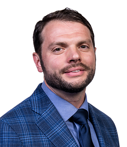Headshot of Joseph Cortez on a white background