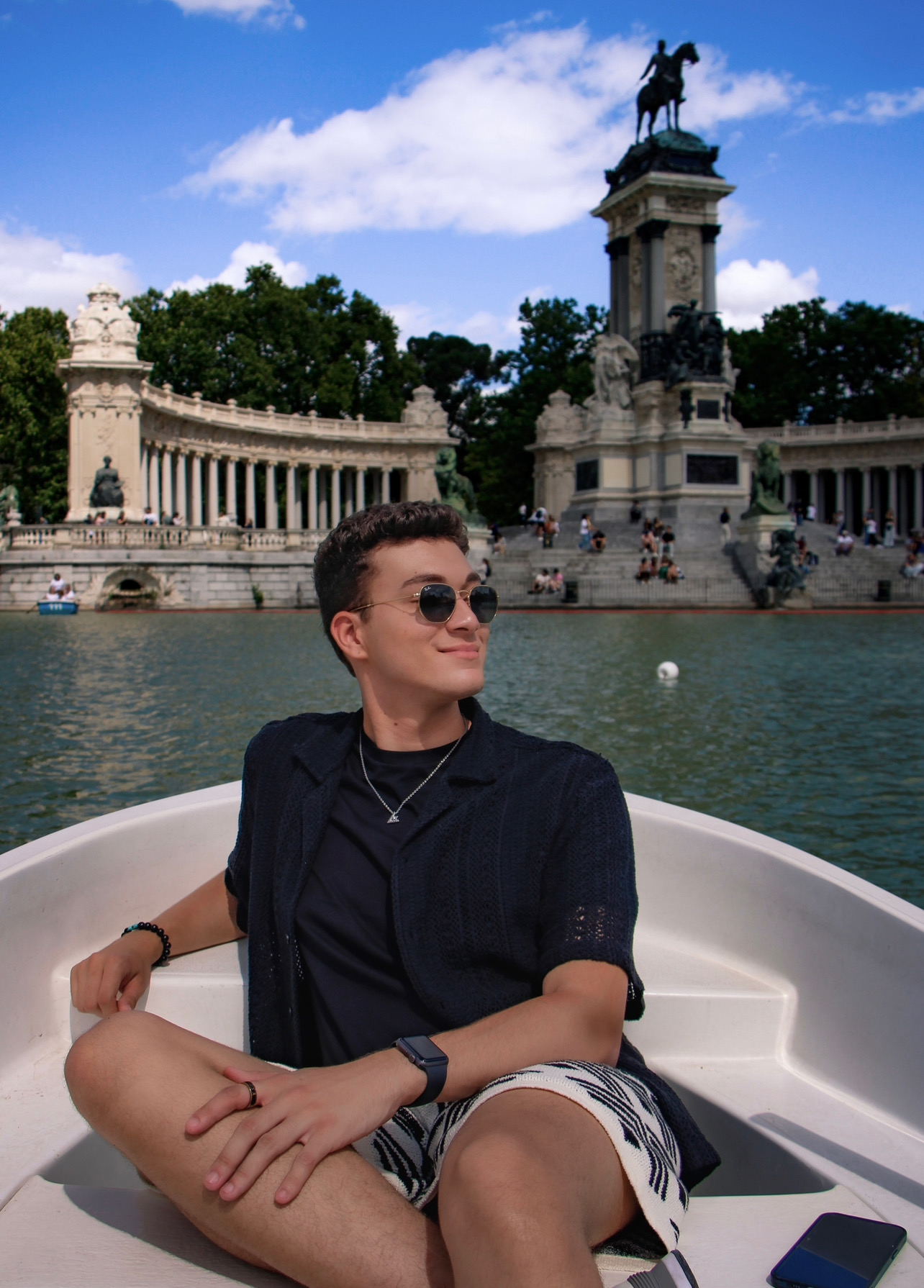 Ethan Jeffus, Political Science major, studying abroad in Madrid with Louisiana Tech