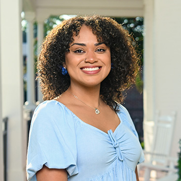 Kelcie Sneed at the Ropp Center