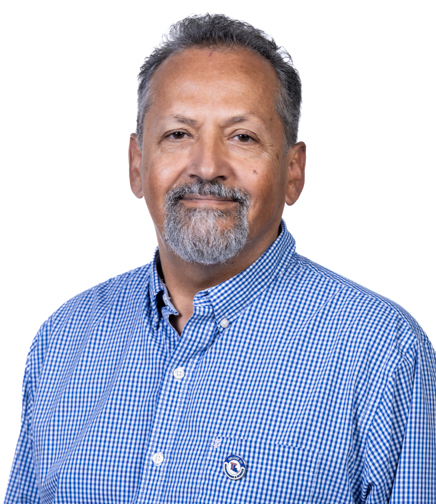 Headshot of Garcia Estevan on a white background