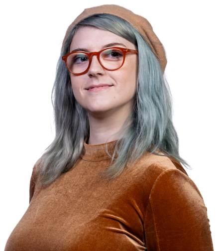 Headshot of Melanie Mchugh on a white background