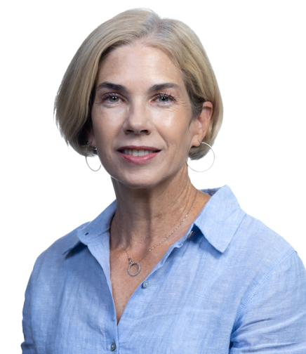 Headshot of Tara Raue on a white background