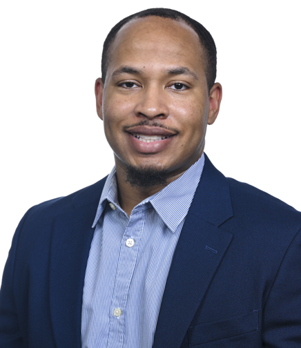 Headshot of George Brandon Jr. on a white background