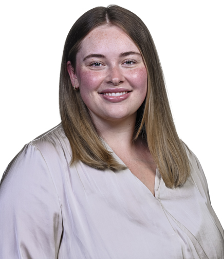 Headshot of Taylor Cross on a White Background