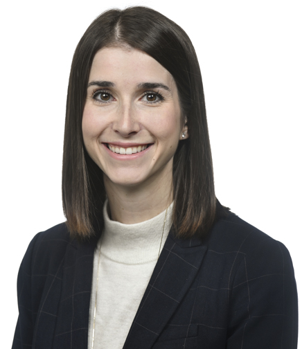 Headshot of Allie DeLeo-Allen on a white background