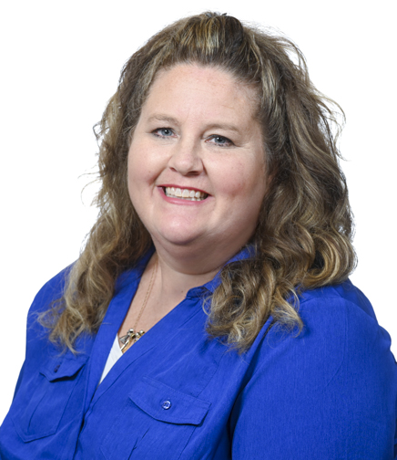 Headshot of Lindsey Doutt on a white background