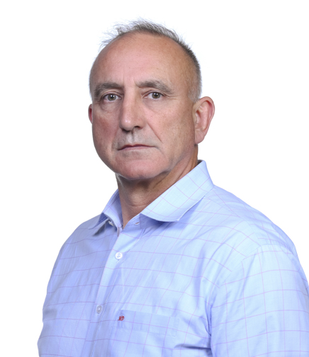 Headshot of Mark Duffield on a White Background