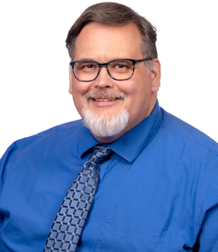 Headshot of Wes Flinn on a White Background