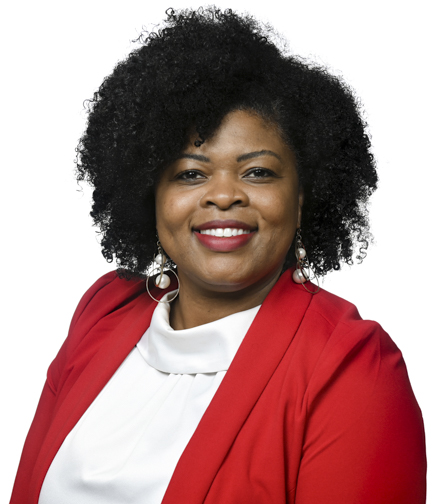 Headshot of Christie Govan on a white background
