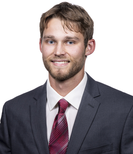 Headshot of Harland Groves on a white background