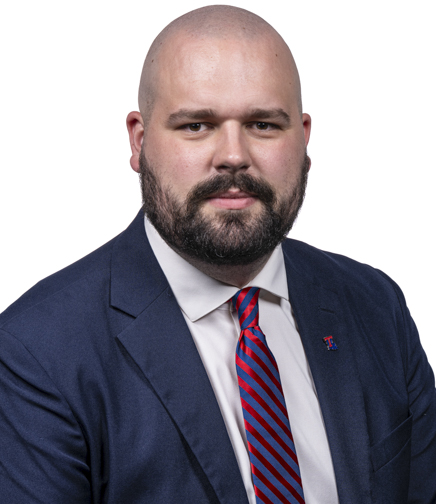 Headshot of Jacob Guillot on a white background