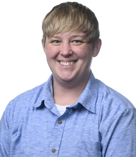 Headshot of Sam Hansen on a white background