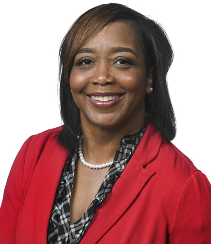 Headshot of Cazandra Hollidy on a white background