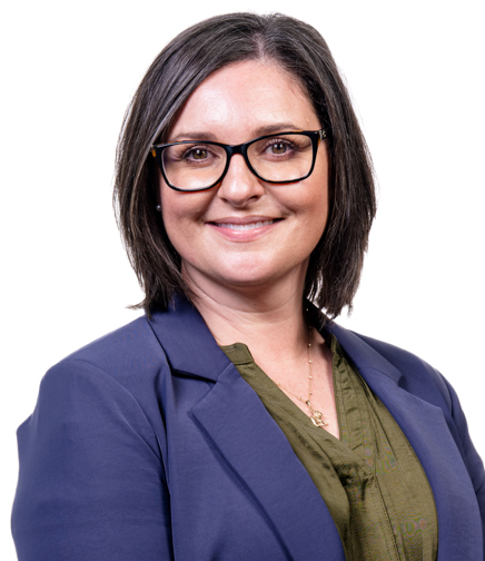 Headshot of Emily Hunt on a white background