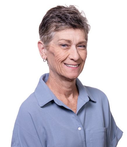 Headshot of Becky Kaase on a white background