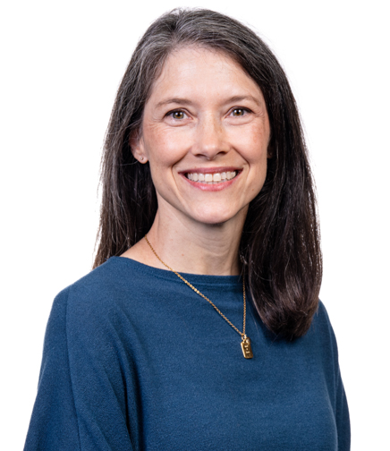 Headshot of Melanie Koskie on a white background