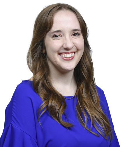 Headshot of Lindsey Little on a white background