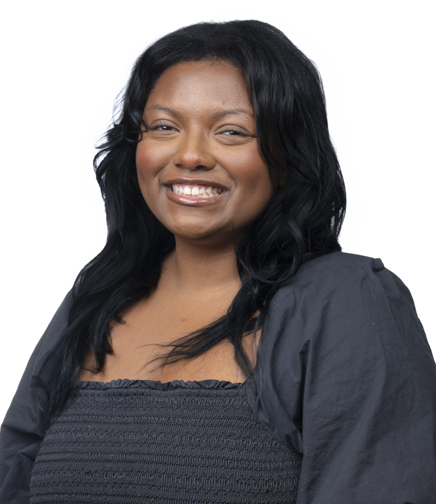Headshot of Kiara Maxie on a White Background