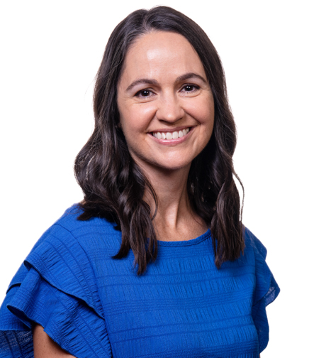 Headshot of Mckenzie Heather on a white background