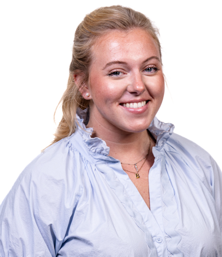 Headshot of Elizabeth Mckinney on a white background