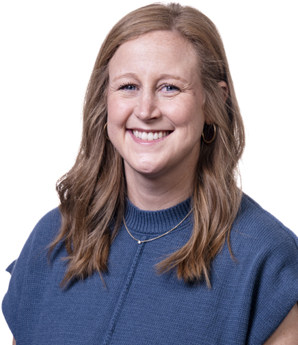 Headshot of Kelsey Moeller on a white background