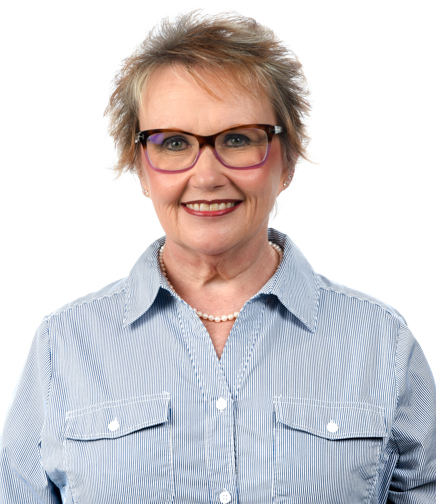 Headshot of Terri Odenbaugh on a white background