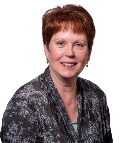 Headshot of Carol Owens on a white background