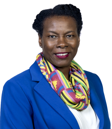 Headshot of Henrietta Pichon on a white background