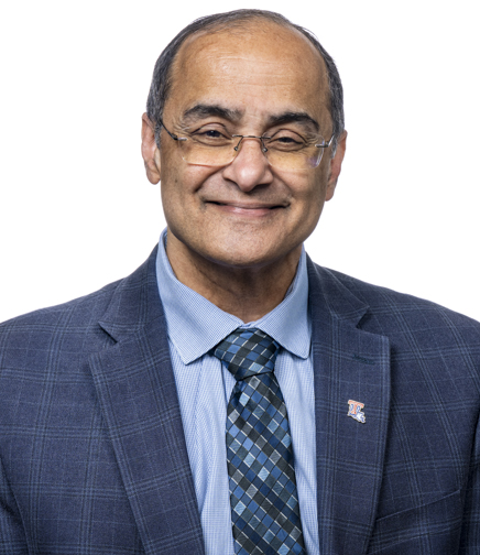 Headshot of Ramu Ramachandran a White Background