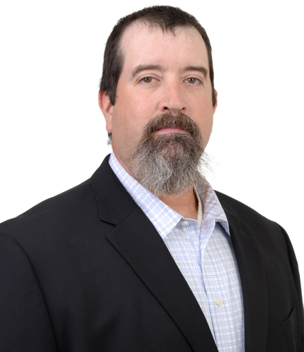Headshot of Gorden Reger on a White Background