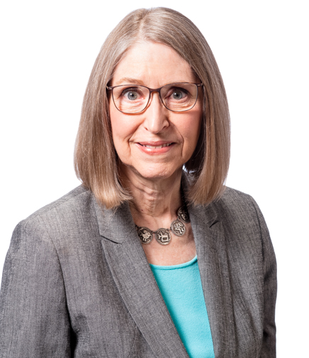 Headshot of Susan Roach on a white background