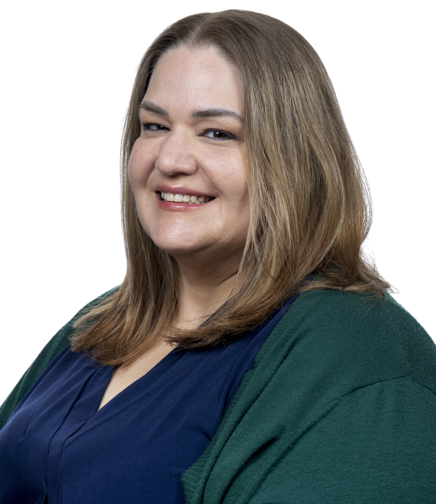 Headshot of Megan Smith on a white background
