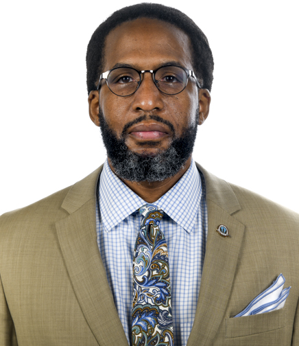 Headshot of Sam Speed on a white background