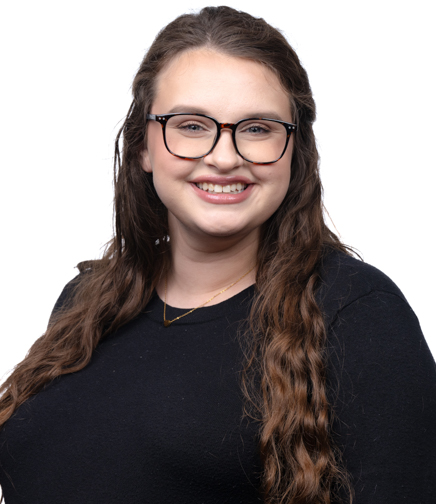 Headshot of Abbey Sullivan on a White Background