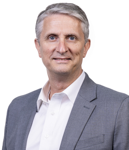 Headshot of Eric Sutherland on a White Background