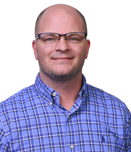 Headshot of Nathan Trahan on a White Background