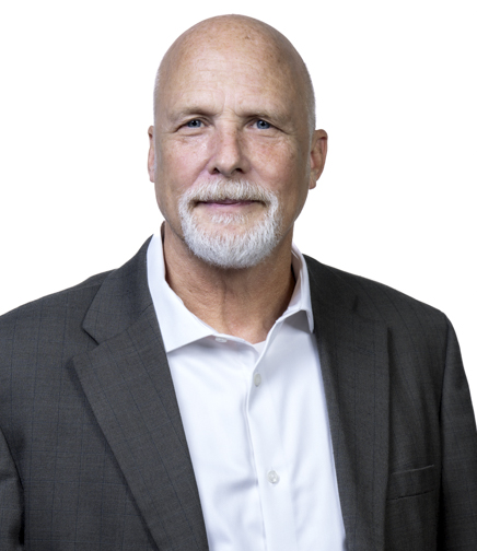 Headshot of Bruce Walters on a white background