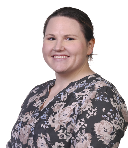 Headshot of Alexa Wardlaw on a White Background