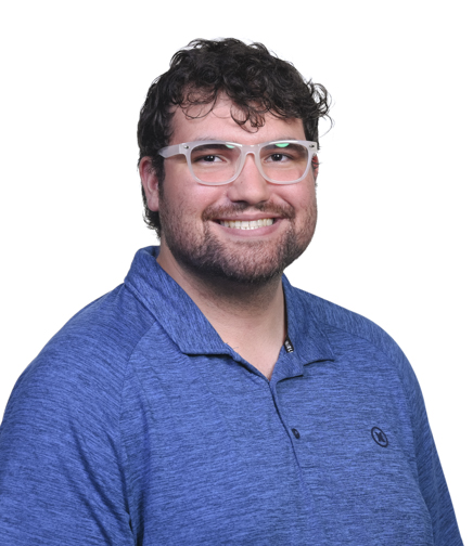 Headshot of Daniel Wise on a White Background