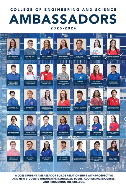 2025-2026 COES student ambassadors