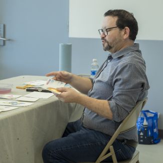 Nick Bustamante is giving a workshop