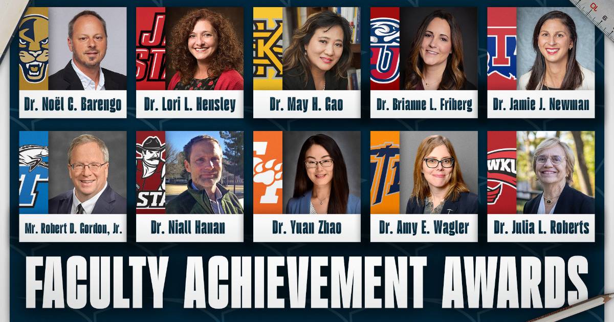 Faculty achievement awards 