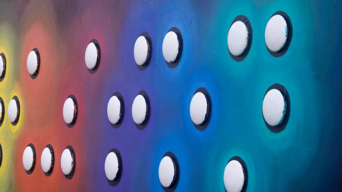 buttons on wall 