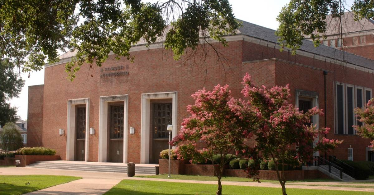 Howard Auditorium exterior