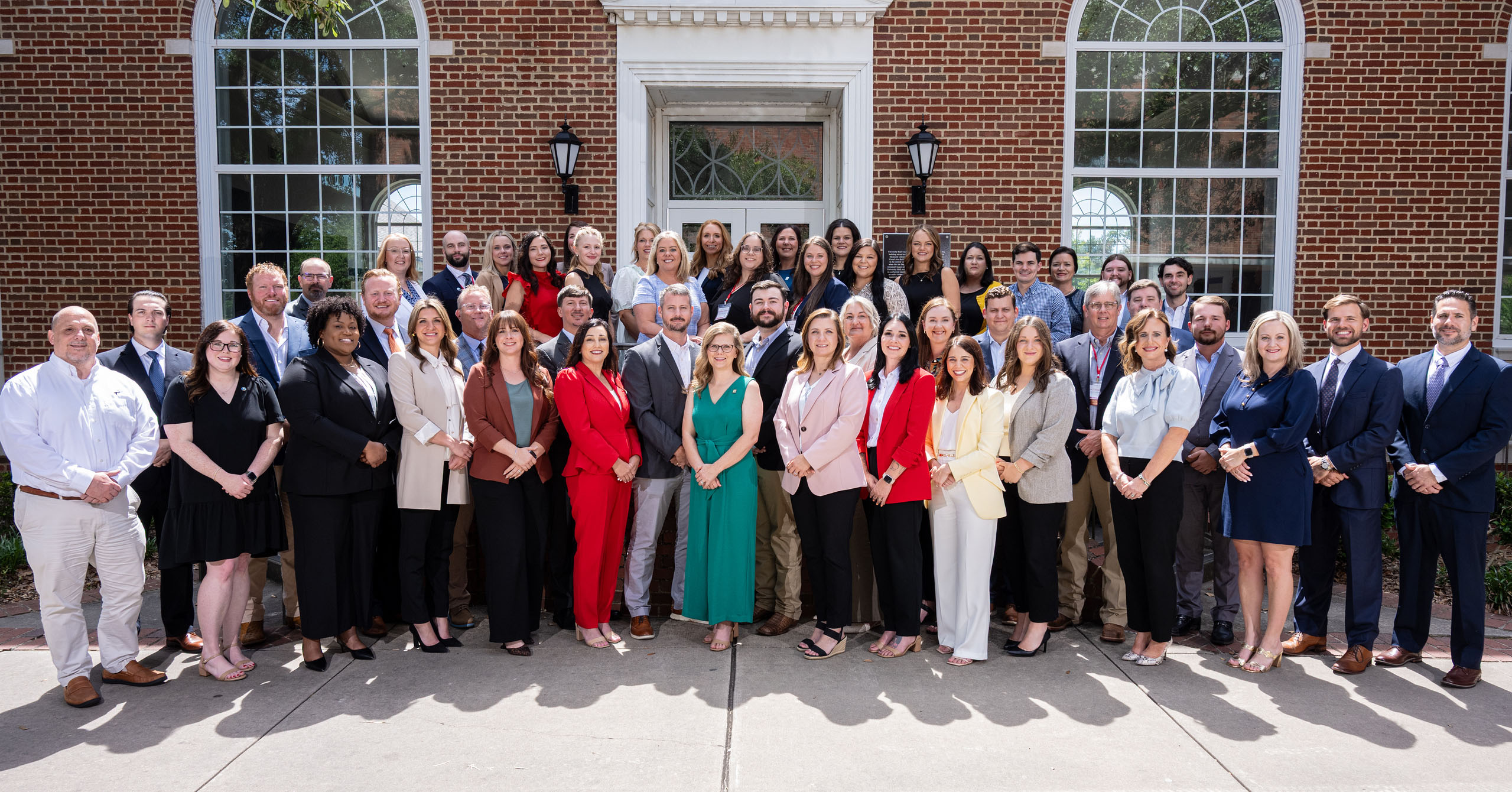 A group photo of the 2026 Louisiana Tech School of Banking graduates