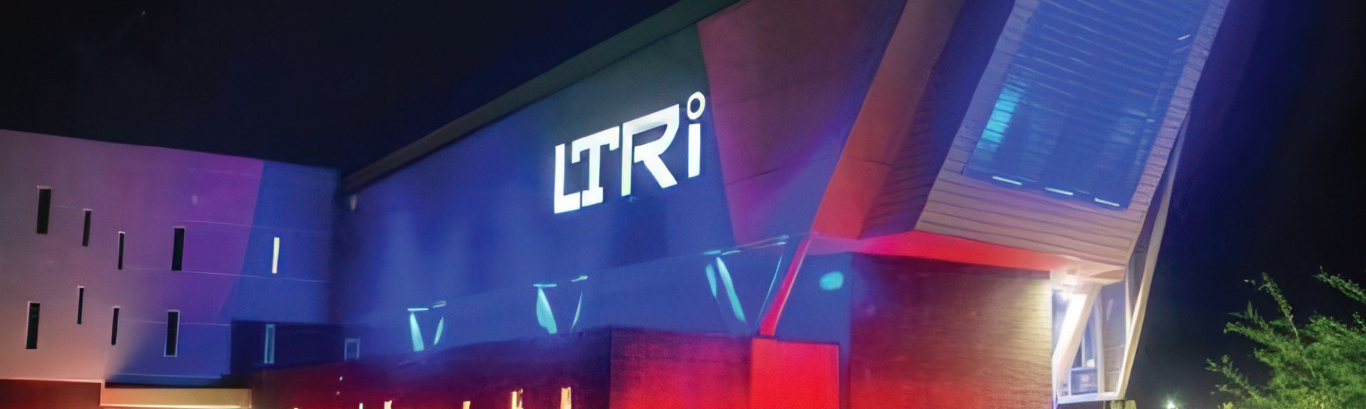 LTRI Night Building
