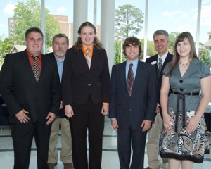 Left to right Chris Garcia, Mike Shipp, Rae Henson, Brennon Cucullu, Patrick O’Neal, and Katie Simmons1