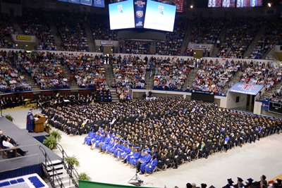 Spring Commencement 2014, Address by Dr. Dan Reneau, Saturday, 5/24/2014, Thomas Assembly Center, Ruston, LA, , Copyright:Louisiana Tech University.All Rights Reserved.(dcrowe@latech.edu) 318-257-4854