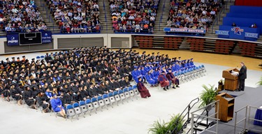 316 graduates receive diplomas at winter quarter commencement