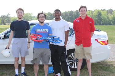 L to R: Joseph Hagensee, Colin Dunbar, Keunta Epps and Justin Coe.